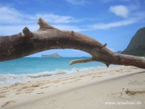 Waimanalo Beach auf Oahu