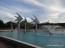 Künstliche Meerwasserlagune in Cairns