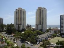 Aussicht vom Hotel in Gold Coast