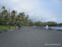 Black Sand Beach auf Big Island