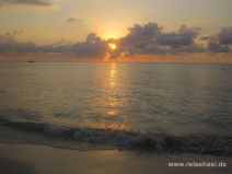 Sonnenuntergang in Negril in Jamaika