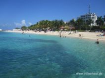 Strand in Montego Bay auf Jamaika