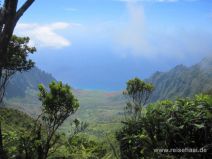 Ausblick auf das Kalalau Valley auf Kauai