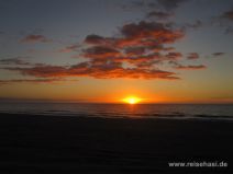 Sonnenuntergang am Polihale Beach auf Kauai