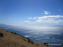 Erste Aussicht auf das Inselchen Molokini