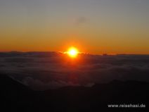 Sonnenaufgang am Haleakala