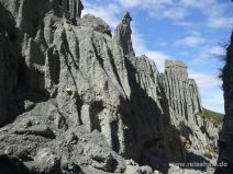 Putangirua Pinnacles im Süden der Nordinsel