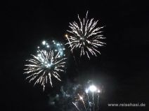 Feuerwerk in Waikiki auf O'ahu