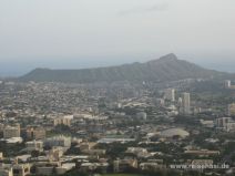 Diamond Head Crater auf O'ahu