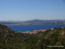 Aussicht auf Sardinien