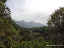 Aussicht auf die Berge