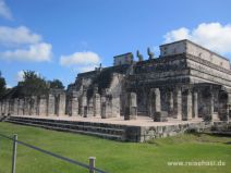 Gebäuderuine in Chichén Itza