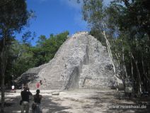 Große Pyramide in Coba